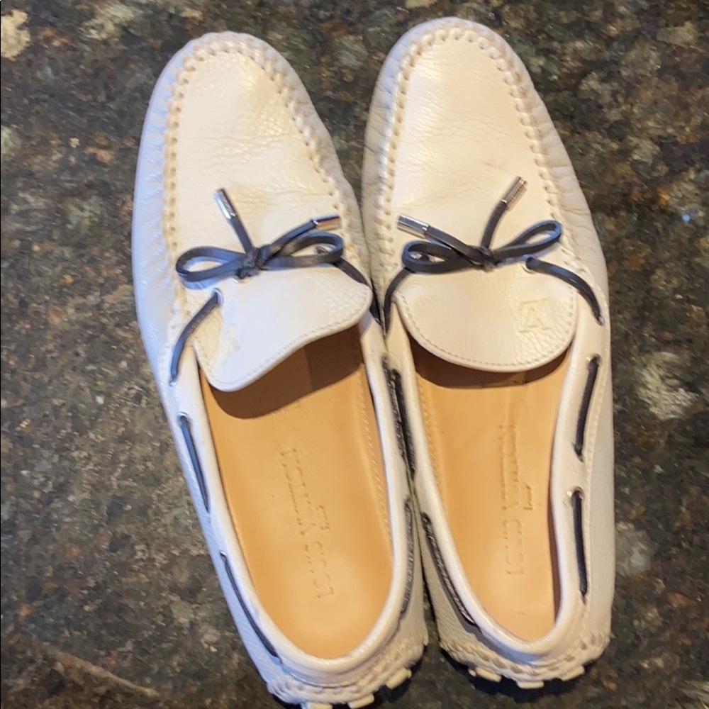 Louis Vuitton driver loafers 10.5 like new
